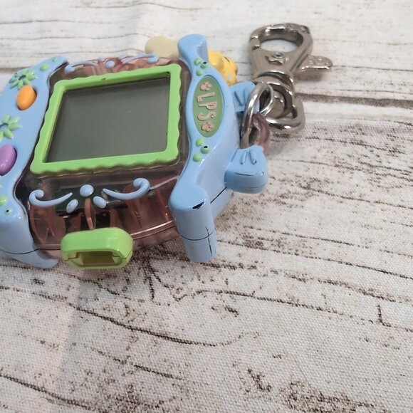 Littlest Pet Shop Virtual Pet Keychain LPS Digital Toy Blue Tested - Picture 4 of 6